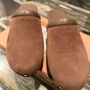M. Gemi Tan Suede Slip-Ons